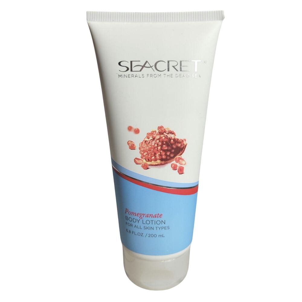 Seacret Pomegranate Body Lotion NEW 6.8oz Minerals from the Dead Sea